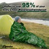 Emergency Sleeping Bag Survival Bag, Cymuber Portable Waterproof Thermal Bivy