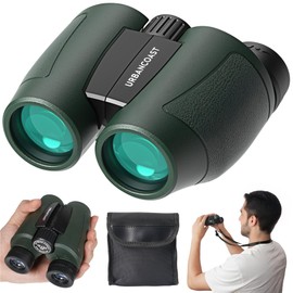 12x32 Compact Binoculars for Adults and Kids - High Powered Lightweight Small Binoculars with Large View - Super Bright Waterproof Binocular for Bird Watching Travel Cruise Ship Hiking Sports Concert