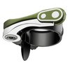 CRANKBROTHERs Crank Brothers Split Seat Collar, 31.8mm, Green/Silver