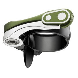 CRANKBROTHERs Crank Brothers Split Seat Collar, 31.8mm, Green/Silver