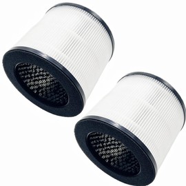 Slirceods H08 Replacement Filter For Air Purifiers Compatible with Himox H08 H08P Air Purifiers, H13 4-Stage Filtration Activated carbon Air Clean Dust VOCs Odor PM2.5,2-Pack