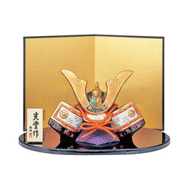 Yakushi Kiln May Doll Tango no Sekku Nishiki Sai, Helmet, Gold Dragon, Small)