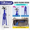 CARVALAX V-Head Pipe Jack Stand, 28"-52" Adjustable Height Pipe Stand