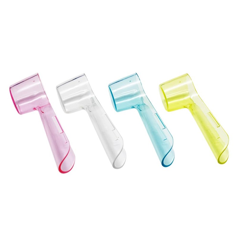 2 Pack Toothbrush Covers Compatible with Oral-B Replacement Heads, Electric