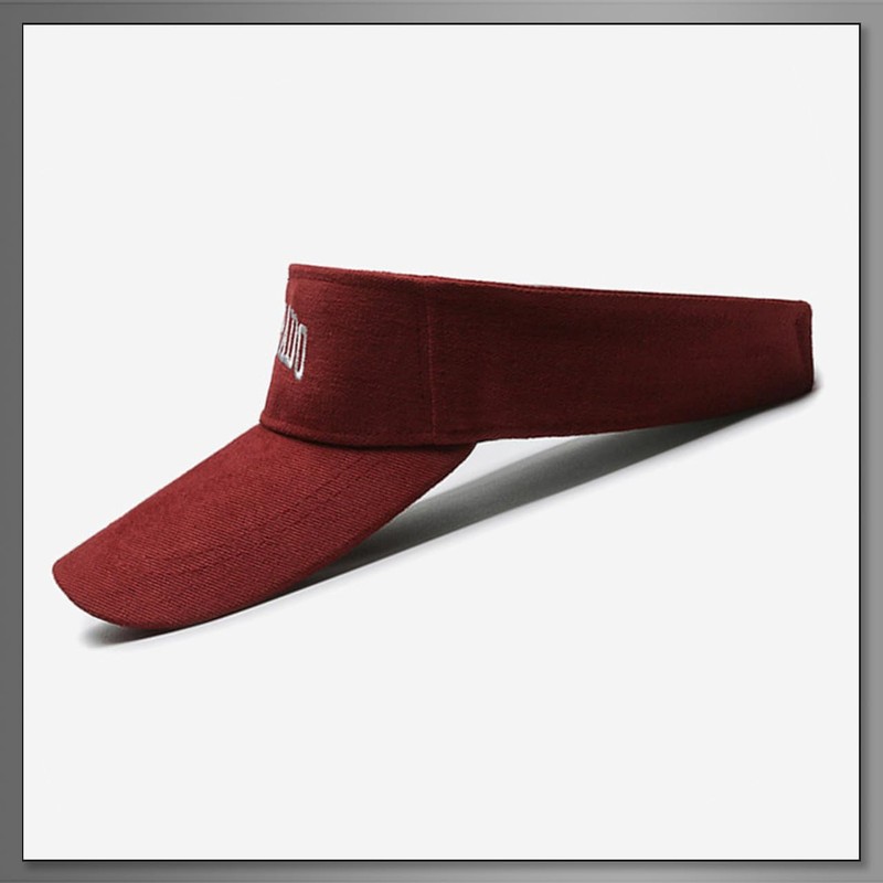 Buzz Selection CAP695 Visor, Sun Visor, Hat, Simple, Plain, Logo,