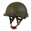 WW2 US M1C Helmet Airborne with Cover 506th Parachute Jump