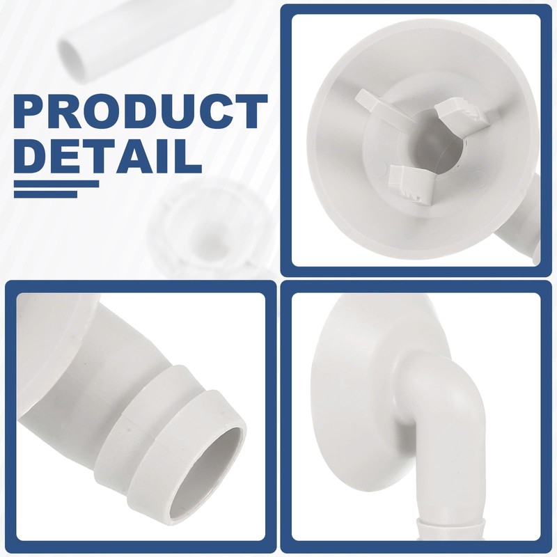 sourcing map 5Pcs Air Conditioner Drain Hose Connectors Elbow Fitting