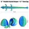 3D Printed Drago Eggs, Articulated 3D Toys, 3D Eggs with