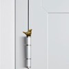 3Pcs Brass Sparrow Magnetic Hinge Head Toppers，Little Bird Door Hinge
