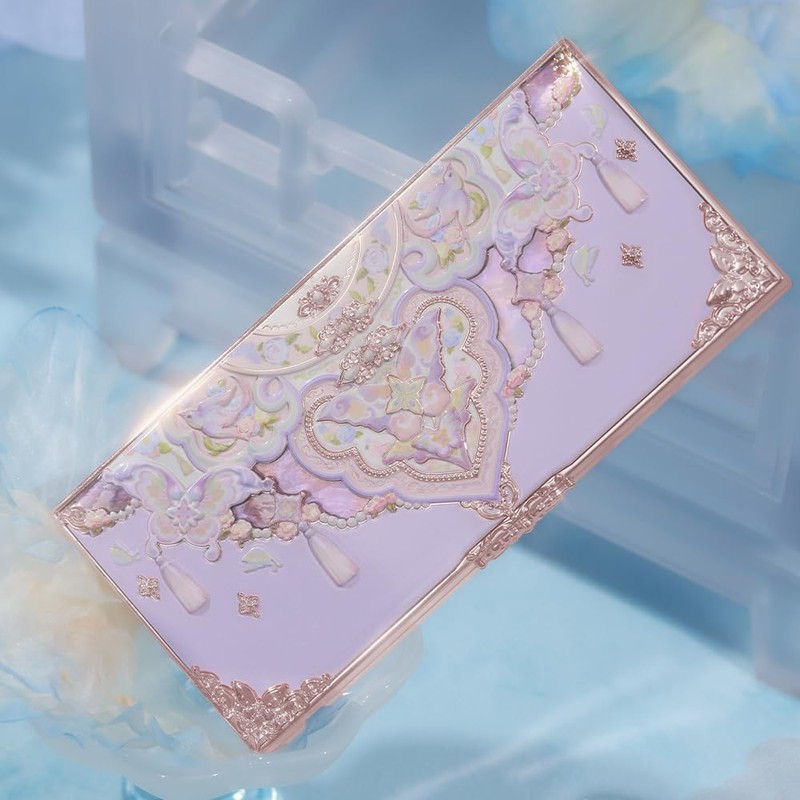 FlowerKnows Phalaenopsis Shoulder 6 Colors Eye Shadow Palette (01 Brick