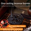 Cast Iron Incense Burner, Cast Iron Shaped Incense Aromatherapy Burner