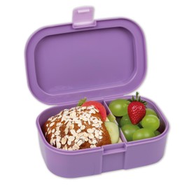 Lutz Mauder Children's Lunch Box with Compartment, BPA-Free Lunch Box, Children's Lunch Box, Snack Box, Vesper Box, Perfect for Nursery, School, Travel, Picnic, on the Go (Unicorn - 10595)