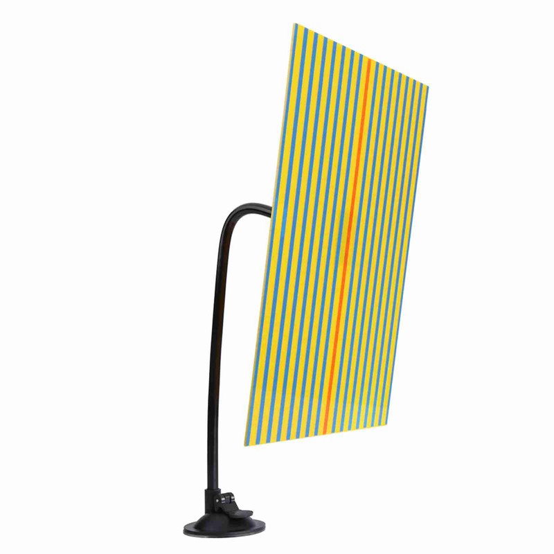Paintless Dent Repair Removal Tool Checking Reflector Line Board Yellow