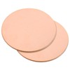 TA-VIGOR Pure Copper Sheet, 2pcs 2" x 0.08" 12 Gauge