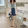 WiVViViD Women's Tote Bag, Canvas, Durable, Thick Material, Leopard Pattern,