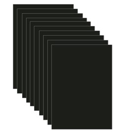 Briartw 10 Sheets 0.5mm Thick Single Sided Magnetic Sheets Flexible Rubber Sheets for Metal Stencils Storage and Organization Scrapbooking Tool Craft Supplies 6.7 x 5 Inch