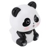 Solar Bobblehead Figures, Panda Car Accessories Welcoming Animal Sculpture Ornament