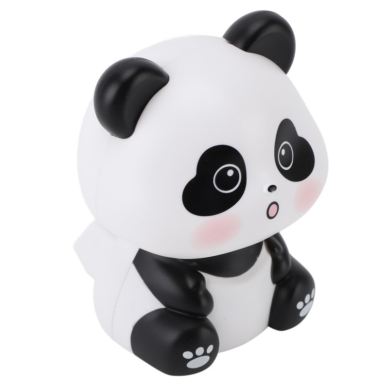 Solar Bobblehead Figures, Panda Car Accessories Welcoming Animal Sculpture Ornament