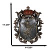 Ebros Large Medieval Heraldic Royal Lion Coat of Arms King