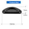 Eyeglass Glasses Nose Pads,BEHLINE Stick on Anti-Slip Adhesive Glasses Nose