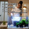 IRUZIO 2‑in‑1 Aquarium Gravel Cleaner Vacuum, Medium— Air‑Pump‑Driven, Near‑Zero Water Loss,
