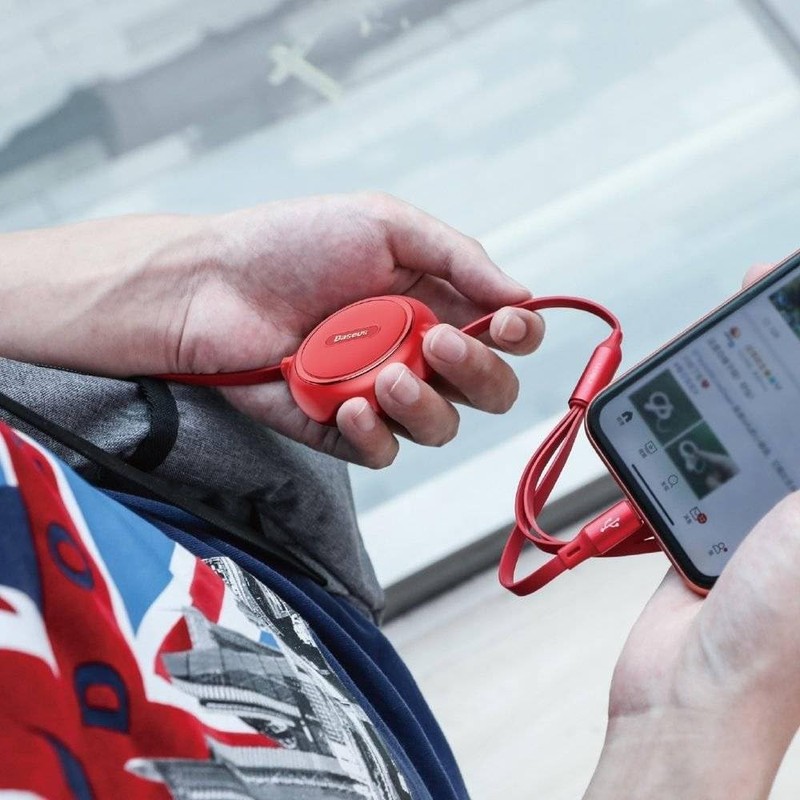 Baseus Rapid Series 20W 3-in-1 Type-C to C+L+C PD Fast