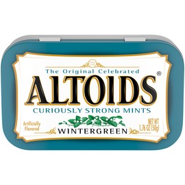 Altoids Wintergreen Curiously Strong Mints, 1.76 Ounce Each (3 Pack, 5.28 Ounce Total)