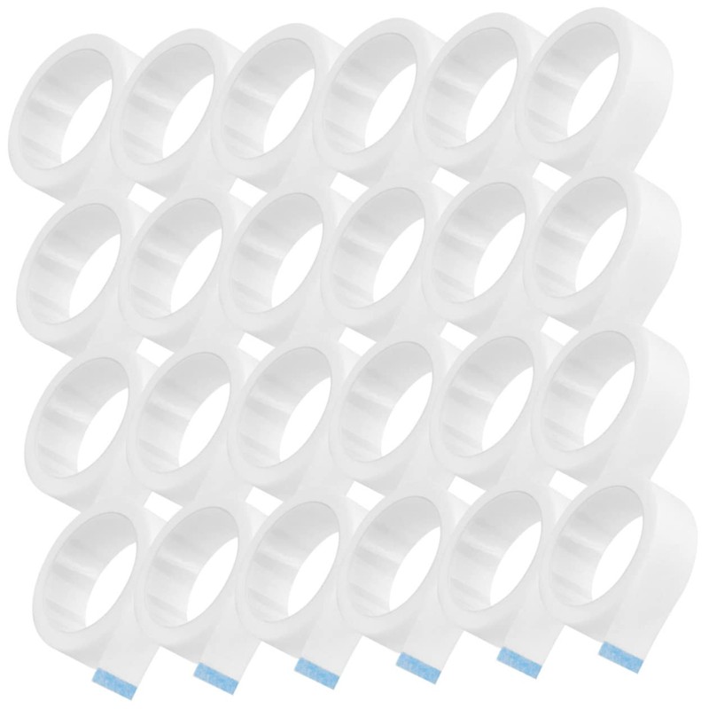 WOONEKY Lash Extension Tape Glue 20 Rolls Non Woven Lash