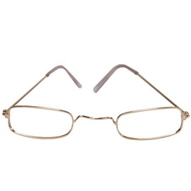 Santa Glasses without Lens Gold