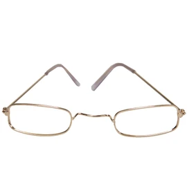 Santa Glasses without Lens Gold