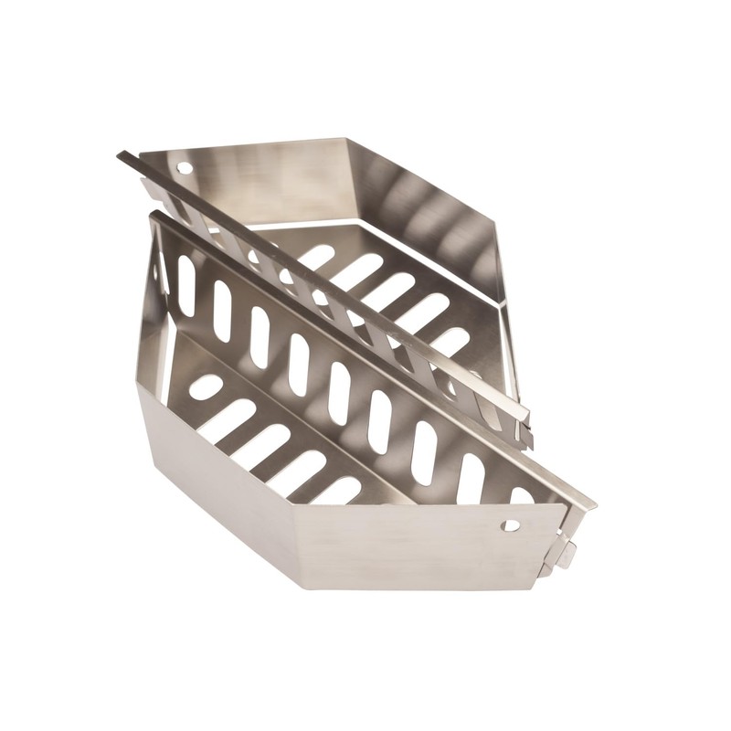 JX Stainless Steel Charcoal Baskets (Pack of 2) for Weber