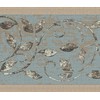 Dundee Deco DDAZBD9085 Peel and Stick Wallpaper Border - Damask