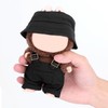 BOXOB 2pcs Doll Clothes Set, Cool Plush Outfit & Accessories