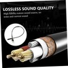 Operitacx 2pcs Dual Male Headphone Audio Splitter Cable for Laptop