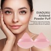 2 Pcs EVAOUXIU Triangle Powder Puff for Face Powder, Soft