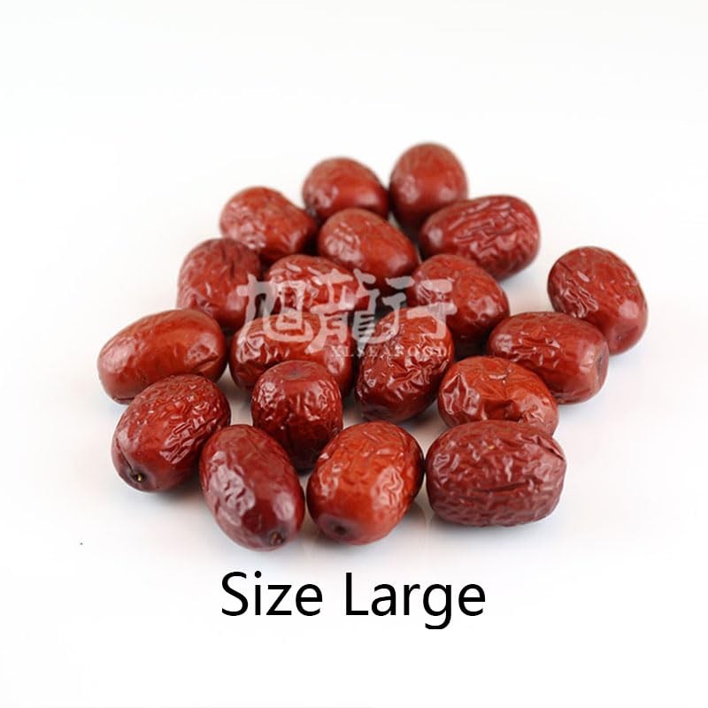 Xlseafood Organic sulfur-free Dried Chinese Large Jujube 旭龙行特级有机大红枣 无硫无添加 (1)