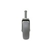 Shepherd 3" Swivel Stem Caster with Soft TPR Tread Rubber
