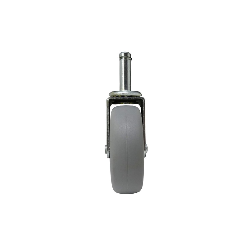 Shepherd 3" Swivel Stem Caster with Soft TPR Tread Rubber