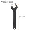 HARFINGTON 2pcs Single Open Ended Spanner Wrench, 41mm, Thicken Carbon