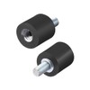 sourcing map M3x6 Thread Male Female Rubber Mounts,Vibration Isolators,Shock Absorber