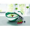 GOURMETmaxx Thermo-Bowl, Green/White, 400 ml