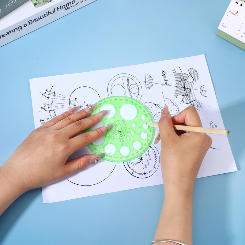 Circle Template Round Circle Template for Drawing, Professional Circle Stencil