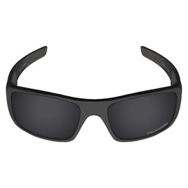 Mryok+ Polarized Replacement Lenses for Oakley Crankshaft OO9239 - Stealth Black
