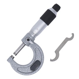 Clockwise Tools Pro - Micrómetro exterior con punta de carburo