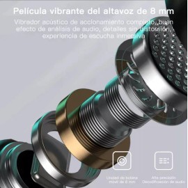 Audífonos In-ear Bluetooth Keluona Auriculares Inalámbricos Color M41 GRIS