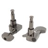 Small Square Fully Enclosed Locking Tuners 3L 3R Metal String