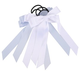 OHPHCALL Elegant Ribbon Bow Hair Band for Girls Elastic Hair Ties Long Tail Ribbons for Women Teens Toddlers