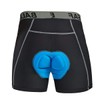 BALEAF Ropa interior de ciclismo acolchada 3D para hombre, con