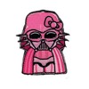 Hello Darth Kitten Empire Embroidered Hook Patch (MHK2)