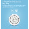 Mengshen 2 Pack WiFi Wireless Security Alarm Instant Phone AlertsTuya